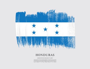 Honduras bayrağı düzeni