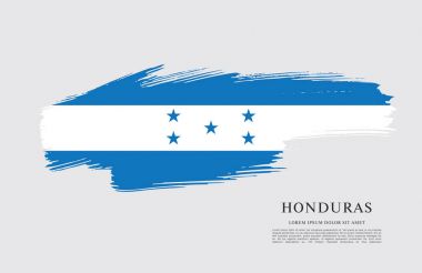 Honduras bayrağı düzeni