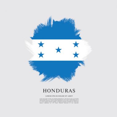 Honduras bayrağı düzeni