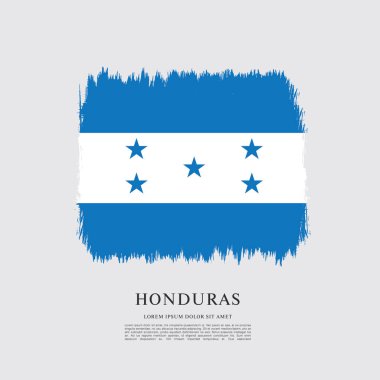 Honduras bayrağı düzeni