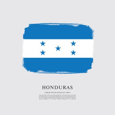 Honduras bayrağı düzeni
