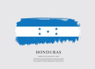 Honduras bayrağı düzeni