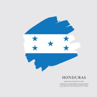 Honduras bayrağı düzeni