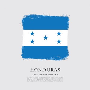 Honduras bayrağı düzeni