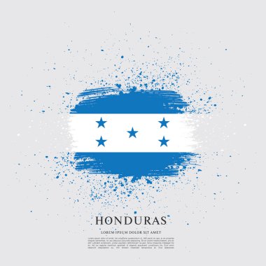 Honduras bayrağı düzeni