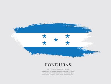 Honduras bayrağı düzeni
