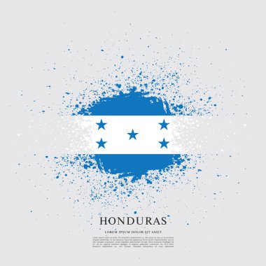Honduras bayrağı düzeni