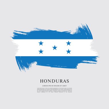 Honduras bayrağı düzeni