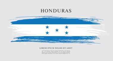 Honduras bayrağı düzeni
