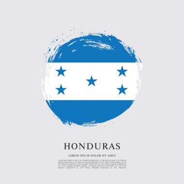 Honduras bayrağı düzeni