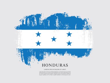 Honduras bayrağı düzeni