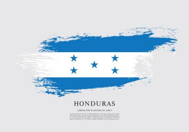 Honduras bayrağı düzeni