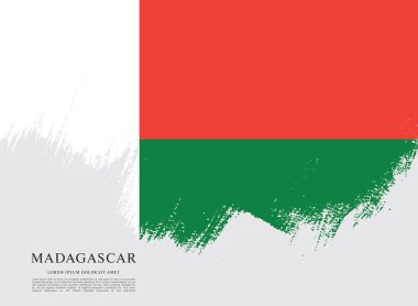 Madagaskar bayrağı düzeni