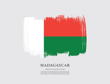 Madagaskar bayrağı düzeni