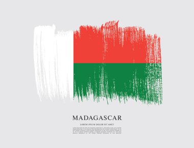 Madagaskar bayrağı düzeni