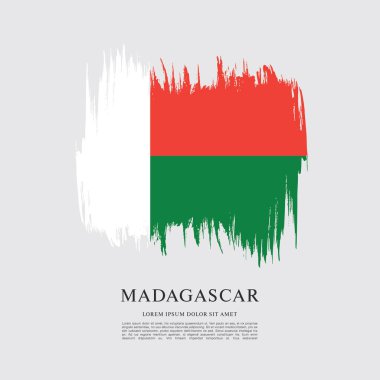 Madagaskar bayrağı düzeni
