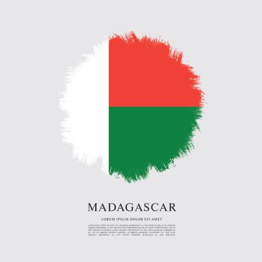 Madagaskar bayrağı düzeni