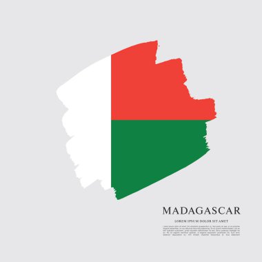 Madagaskar bayrağı düzeni