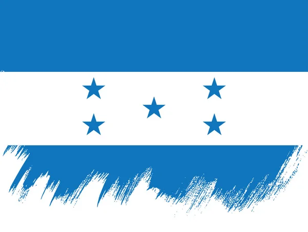 Diseño de bandera de Honduras — Archivo Imágenes Vectoriales