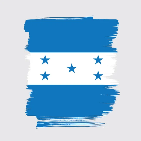 Diseño de bandera de Honduras — Archivo Imágenes Vectoriales