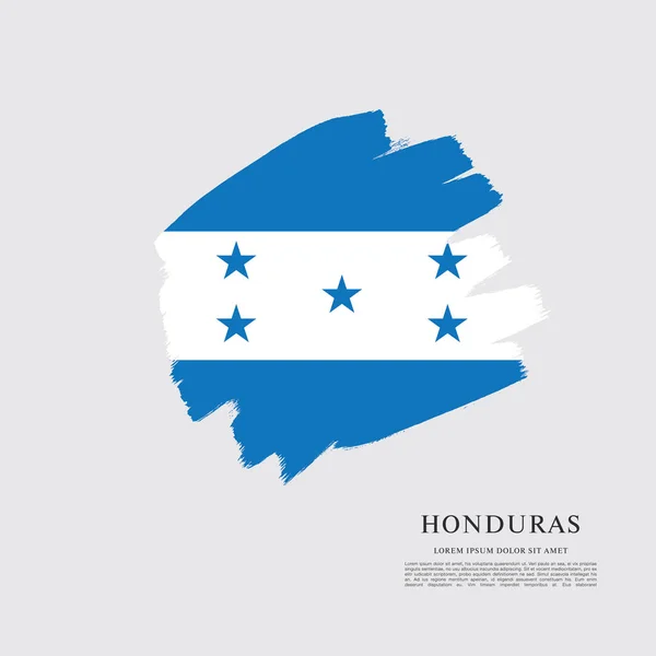 Honduras bayrağı düzeni — Stok Vektör