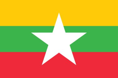 Myanmar bayrağı düzeni