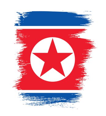 Kuzey Kore bayrağı düzeni