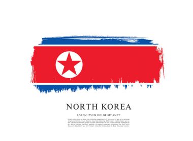 Kuzey Kore bayrağı düzeni