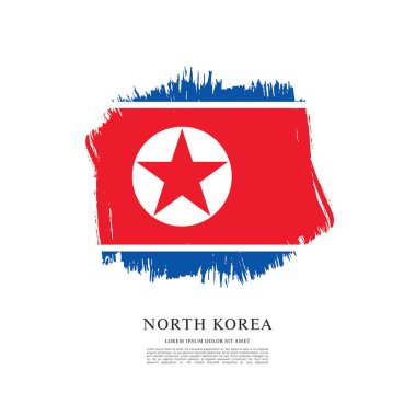 Kuzey Kore bayrağı düzeni