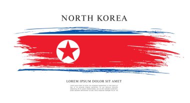 Kuzey Kore bayrağı düzeni