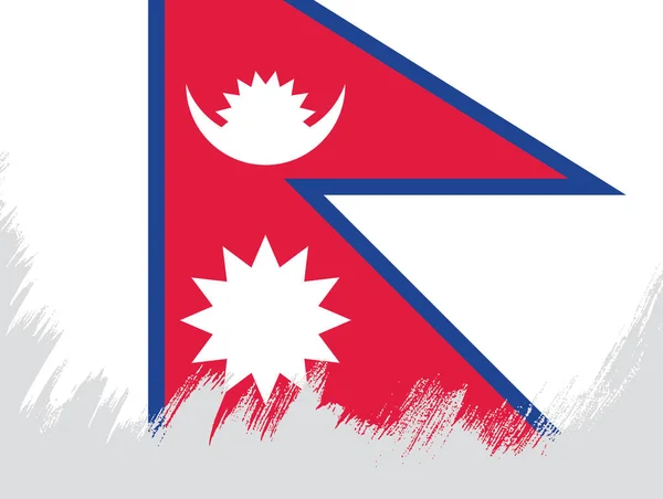 Bandera de Nepal — Archivo Imágenes Vectoriales