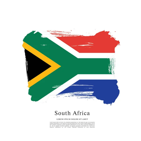 Güney Afrika bayrak düzeni — Stok Vektör