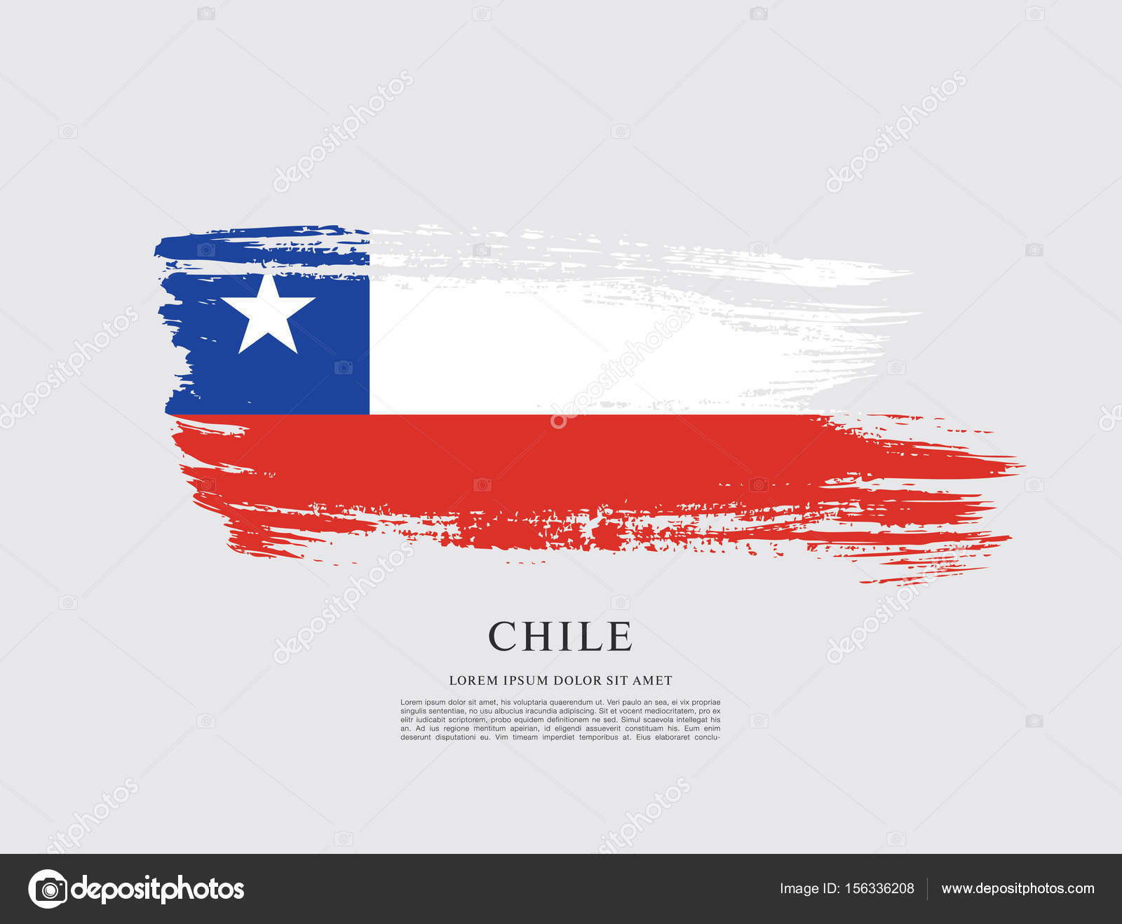 Chile flag layout Stock Vector Image by ©Igor_Vkv 156336208