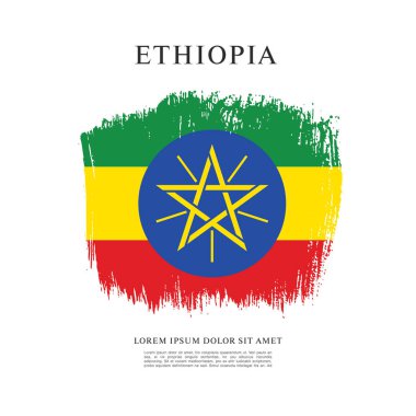 Etiyopya bayrağı düzeni