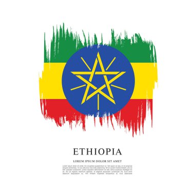 Etiyopya bayrağı düzeni