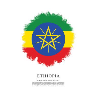 Etiyopya bayrağı düzeni