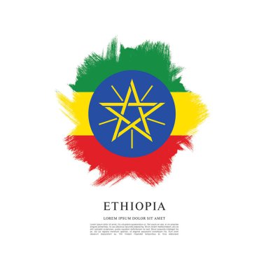 Etiyopya bayrağı düzeni