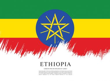 Etiyopya bayrağı düzeni