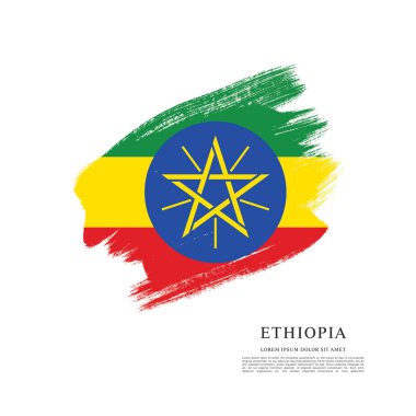 Etiyopya bayrağı düzeni