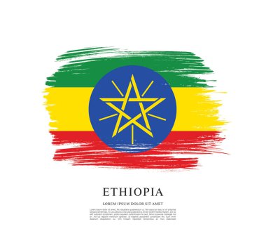Etiyopya bayrağı düzeni