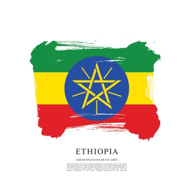 Etiyopya bayrağı düzeni