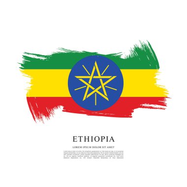 Etiyopya bayrağı düzeni