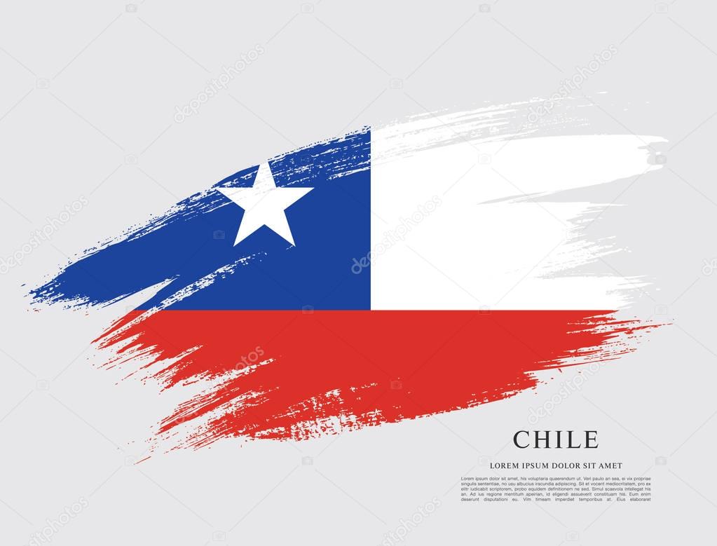 Chile flag layout