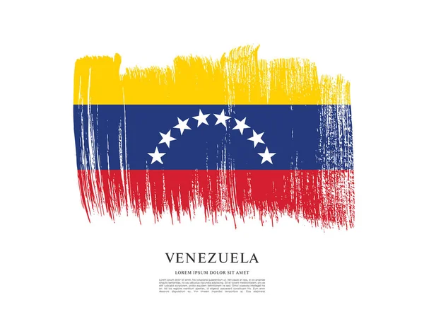 Aufteilung der venezuela-Flagge — Stockvektor