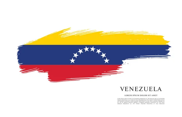 Aufteilung der venezuela-Flagge — Stockvektor