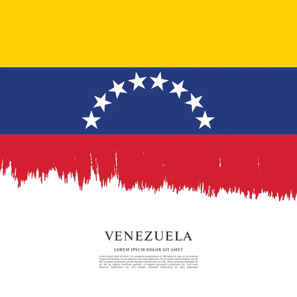 Aufteilung der venezuela-Flagge — Stockvektor