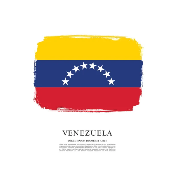 Venezuela bayrak düzeni — Stok Vektör