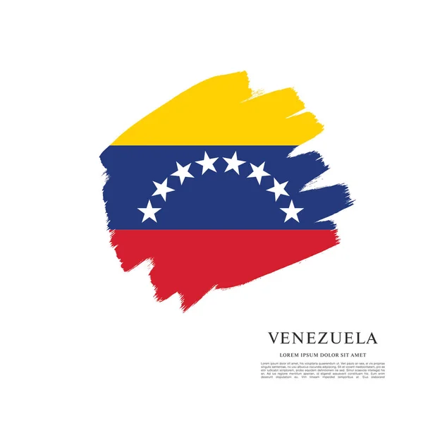 Venezuela mise en page drapeau — Image vectorielle