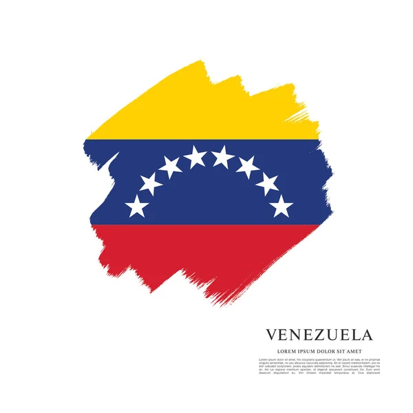 Aufteilung der venezuela-Flagge — Stockvektor