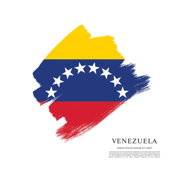 Venezuela mise en page drapeau — Image vectorielle